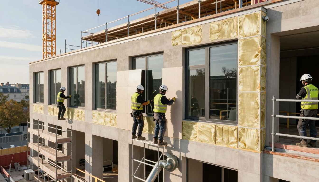 Tertiaire en Île-de-France: bureaux vides, rénovations BTP